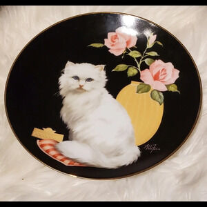 1985 Reco Cat collectors plate